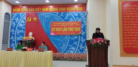HỘI ĐỒNG NHÂN DÂN PHƯỜNG 4 KHOÁ XII NHIỆM KỲ 2021-2026 TỔ CHỨC KỲ HỌP LẦN THỨ TÁM HỘI ĐỒNG NHÂN DÂN PHƯỜNG 4 KHOÁ XII NHIỆM KỲ 2021-2026 TỔ CHỨC KỲ HỌP LẦN THỨ TÁM