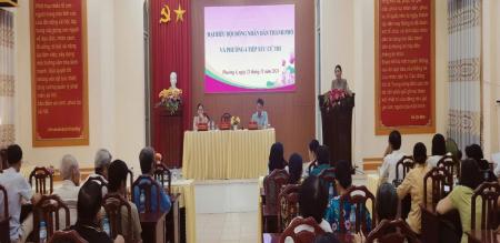 ĐẠI BIỂU HỘI ĐỒNG NHÂN DÂN THÀNH PHỐ TIẾP XÚC CỬ PHƯỜNG 4 TRƯỚC KỲ HỌP THỨ CHÍN, KHOÁ XII ĐẠI BIỂU HỘI ĐỒNG NHÂN DÂN THÀNH PHỐ TIẾP XÚC CỬ PHƯỜNG 4 TRƯỚC KỲ HỌP THỨ CHÍN, KHOÁ XII