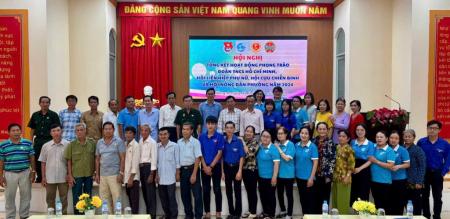 TỔNG KẾT HOẠT ĐỘNG PHONG TRÀO CÔNG TÁC ĐOÀN TNCS HỒ CHÍ MINH – HỘI LIÊN HIỆP PHỤ NỮ - HỘI CỰU CHIẾN BINH – HỘI NÔNG DÂN NĂM 2024 TỔNG KẾT HOẠT ĐỘNG PHONG TRÀO CÔNG TÁC ĐOÀN TNCS HỒ CHÍ MINH – HỘI LIÊN HIỆP PHỤ NỮ - HỘI CỰU CHIẾN BINH – HỘI NÔNG DÂN NĂM 2024
