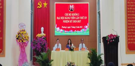 ĐẢNG BỘ PHƯỜNG 4 TỔ CHỨC ĐẠI HỘI ĐIỂM CHI BỘ TRỰC THUỘC ĐẢNG BỘ PHƯỜNG 4 TỔ CHỨC ĐẠI HỘI ĐIỂM CHI BỘ TRỰC THUỘC