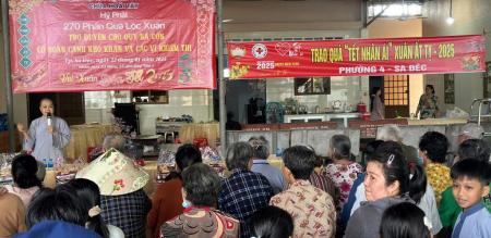 PHƯỜNG 4 TỔ CHỨC TRAO TẶNG QUÀ CHO NGƯỜI NGHÈO ĐÓN TẾT NGUYÊN ĐÁN ẤT TỴ NĂM 2025 PHƯỜNG 4 TỔ CHỨC TRAO TẶNG QUÀ CHO NGƯỜI NGHÈO ĐÓN TẾT NGUYÊN ĐÁN ẤT TỴ NĂM 2025