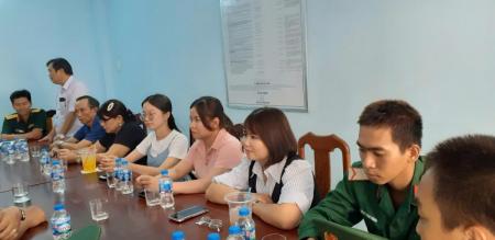 PHƯỜNG 4 TỔ CHỨC THÂM TÂN BINH NHẬP NGŨ NĂM 2025 PHƯỜNG 4 TỔ CHỨC THÂM TÂN BINH NHẬP NGŨ NĂM 2025