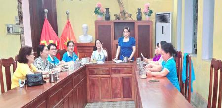 Ban chấp hành Hội Liên hiệp Phụ nữ Phường 4 tổ chức họp lệ nhằm đánh giá các nhiệm vụ đã đạt được và chưa được, đề ra nhiệm vụ giải pháp hoạt động trong tháng tới Ban chấp hành Hội Liên hiệp Phụ nữ Phường 4 tổ chức họp lệ nhằm đánh giá các nhiệm vụ đã đạt được và chưa được, đề ra nhiệm vụ giải pháp hoạt động trong tháng tới